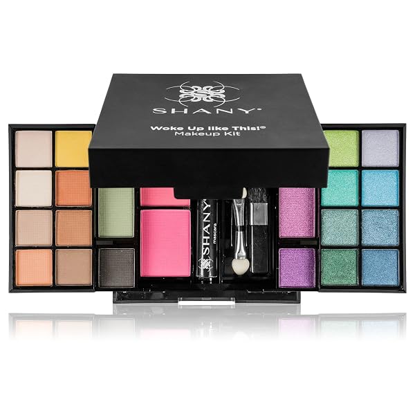 SHANY ‘WOKE UP LIKE THIS’ MAKEUP KIT – EYE SHADOWS, BLUSHES, MASCARA, AND APPLICATORS