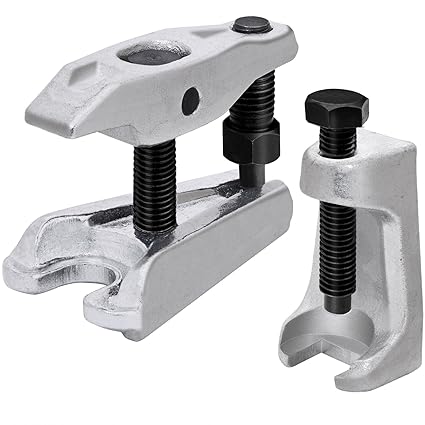 Deuba® Universal 2er Kugelgelenkabzieher Set | geschmiedetes, gehärtetes Werkzeugstahl | stufenlose Höhenverstellung | Spurst
