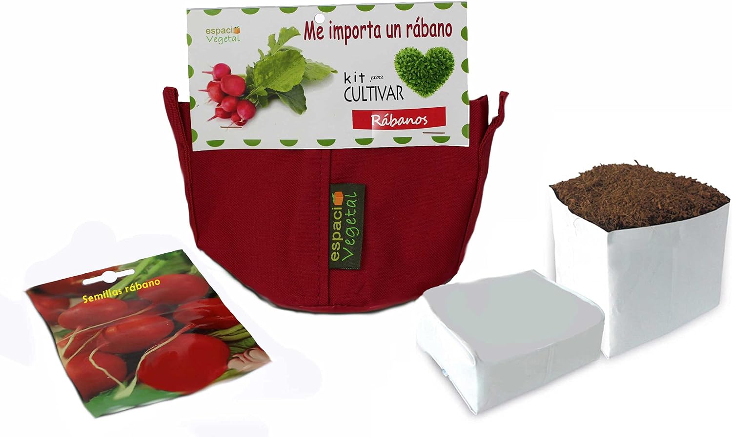 Kit cultivo rábanos. ME IMPORTA UN RÁBANO: Amazon.es: Jardín