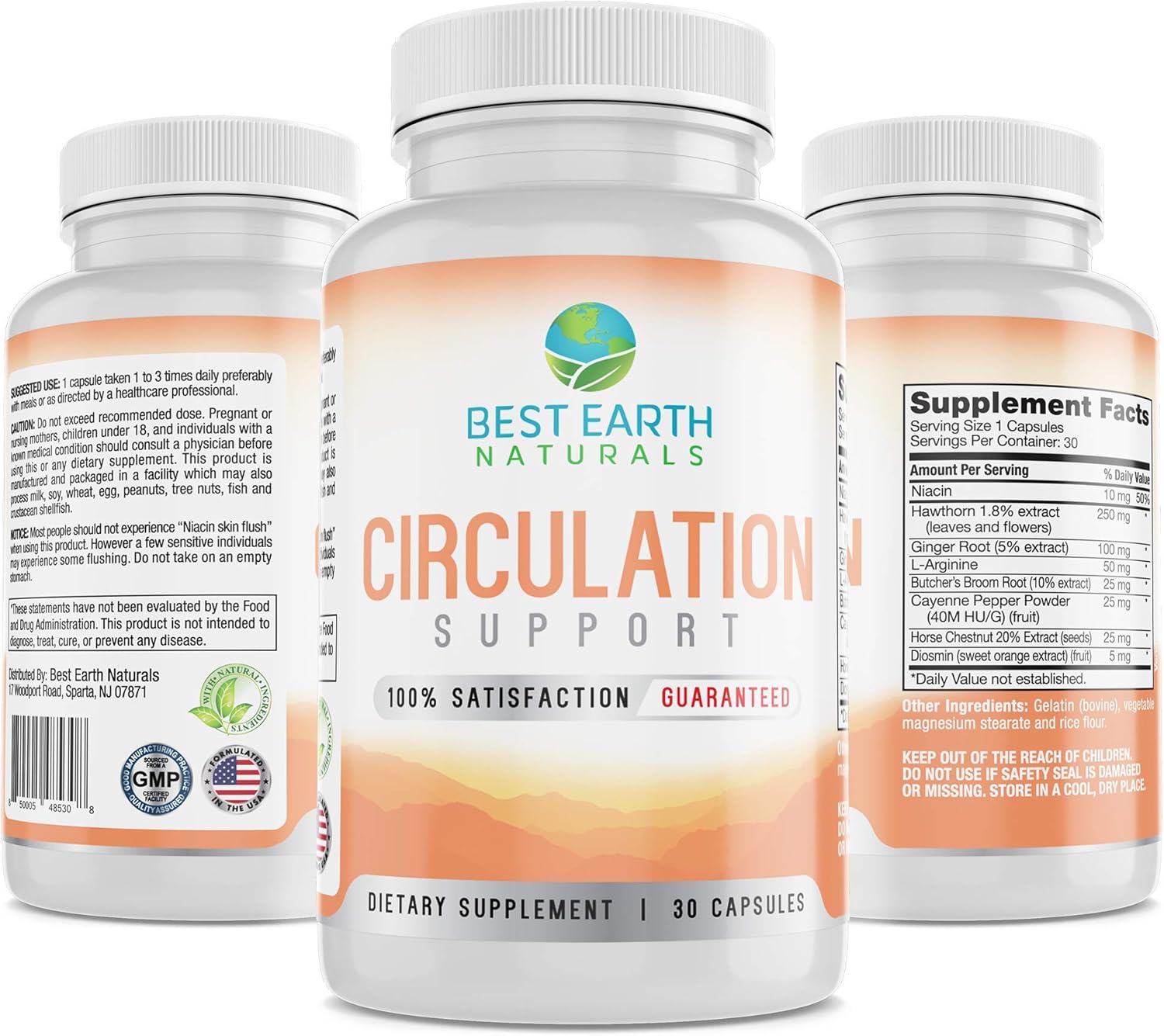 Circulation Support Supplement to Support Healthy Blood Flow, Healthy