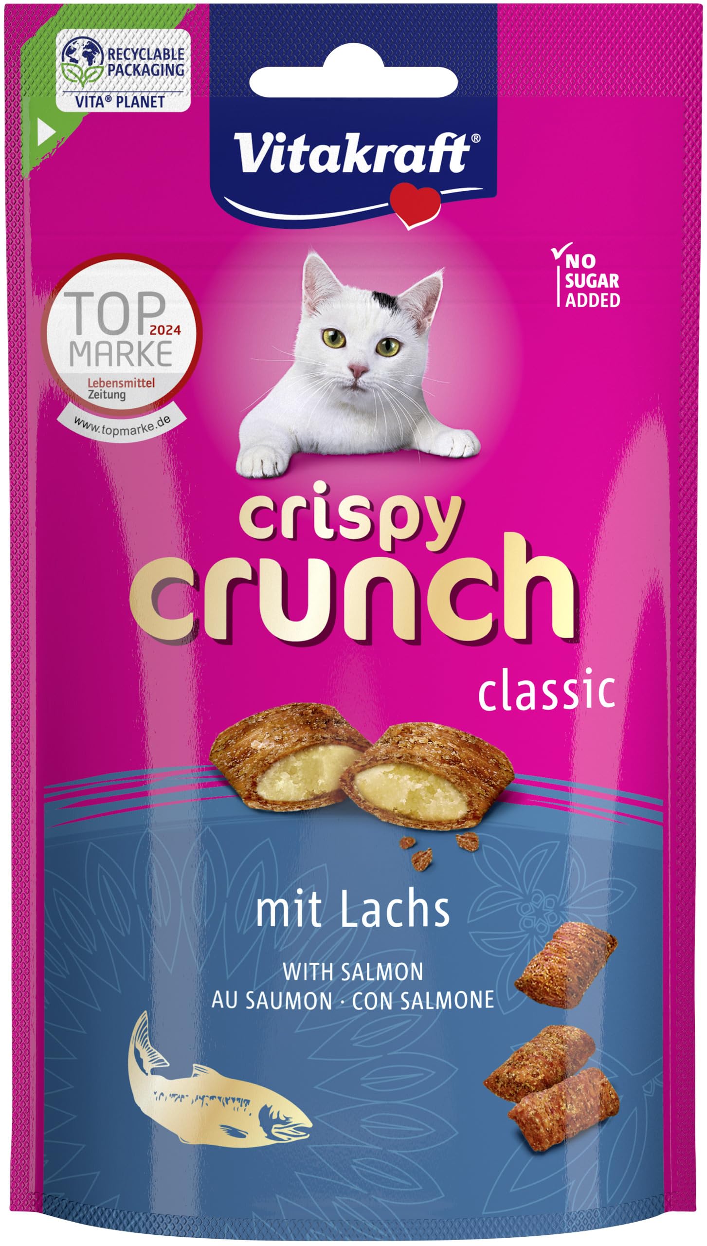 Vitakraft crunchy cubes cat snack