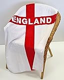 Rapport Home England St George Cross 100% Cotton Hooded Velour Beach Towel