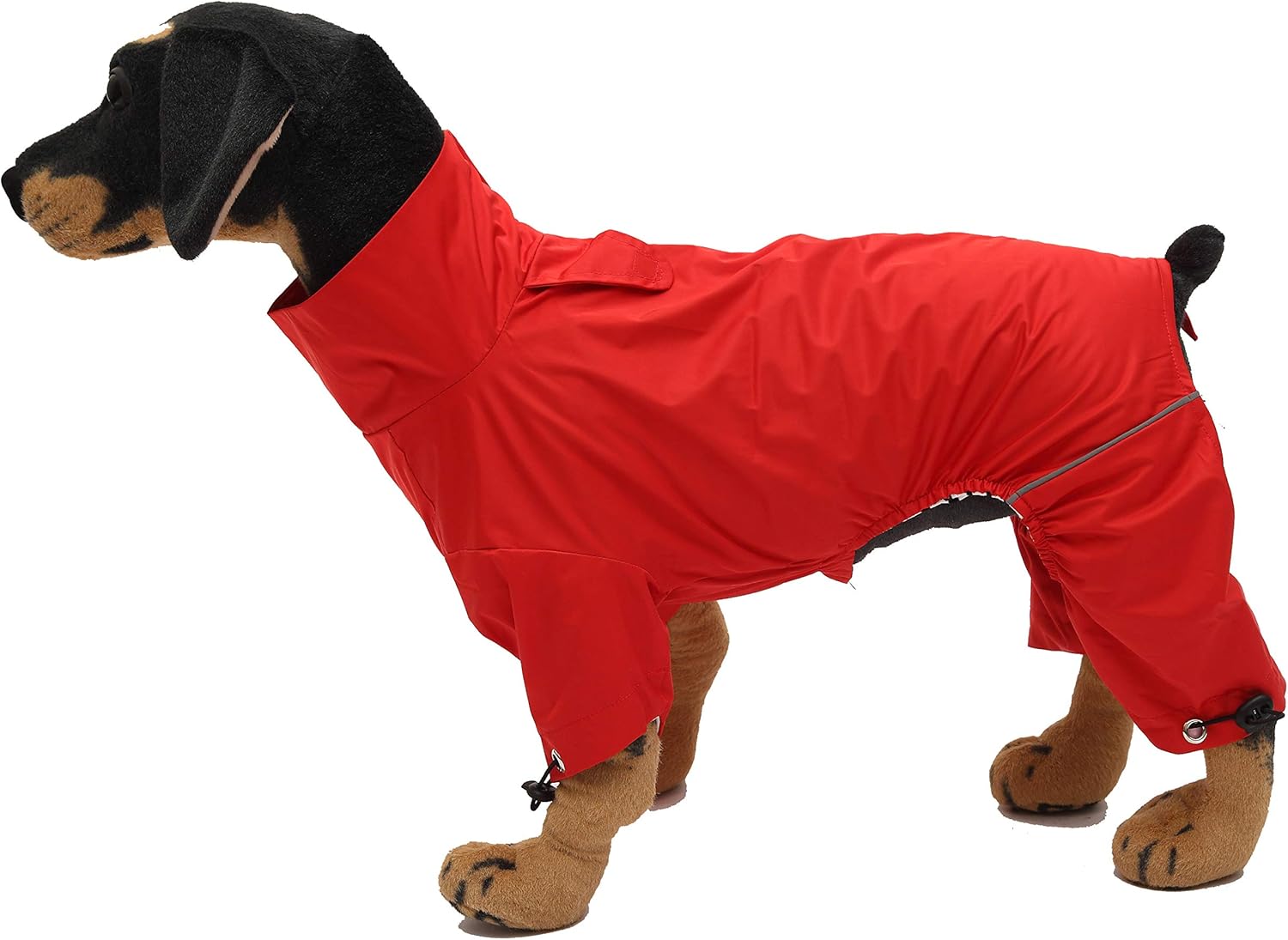 Geyecete Dog Zip Up Dog Raincoat, Rain/Water Resistant, Dog Raincoat