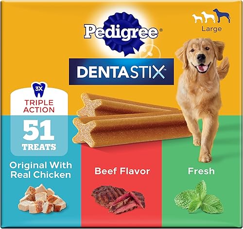 Pedigree Dentastix golosinas dentales para perros de raza grande — Golosinas