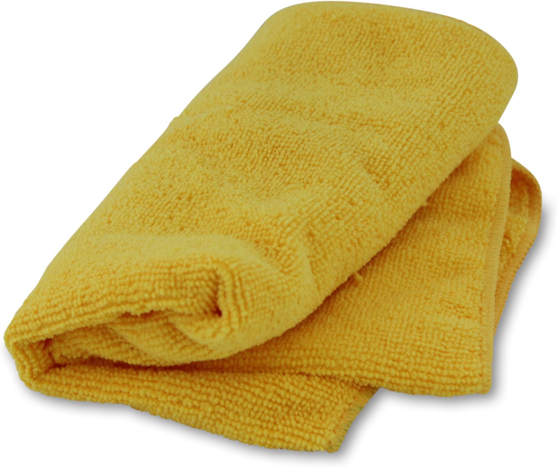 American Terry Mills MF16X16-48-GLD Premium Professional Grade Cleaning Cloth Set, Micro Fiber Towels, Scratch free/Lint Free, Highly Absorbent, 16" L, 300 GSM, Gold, 48 Piece