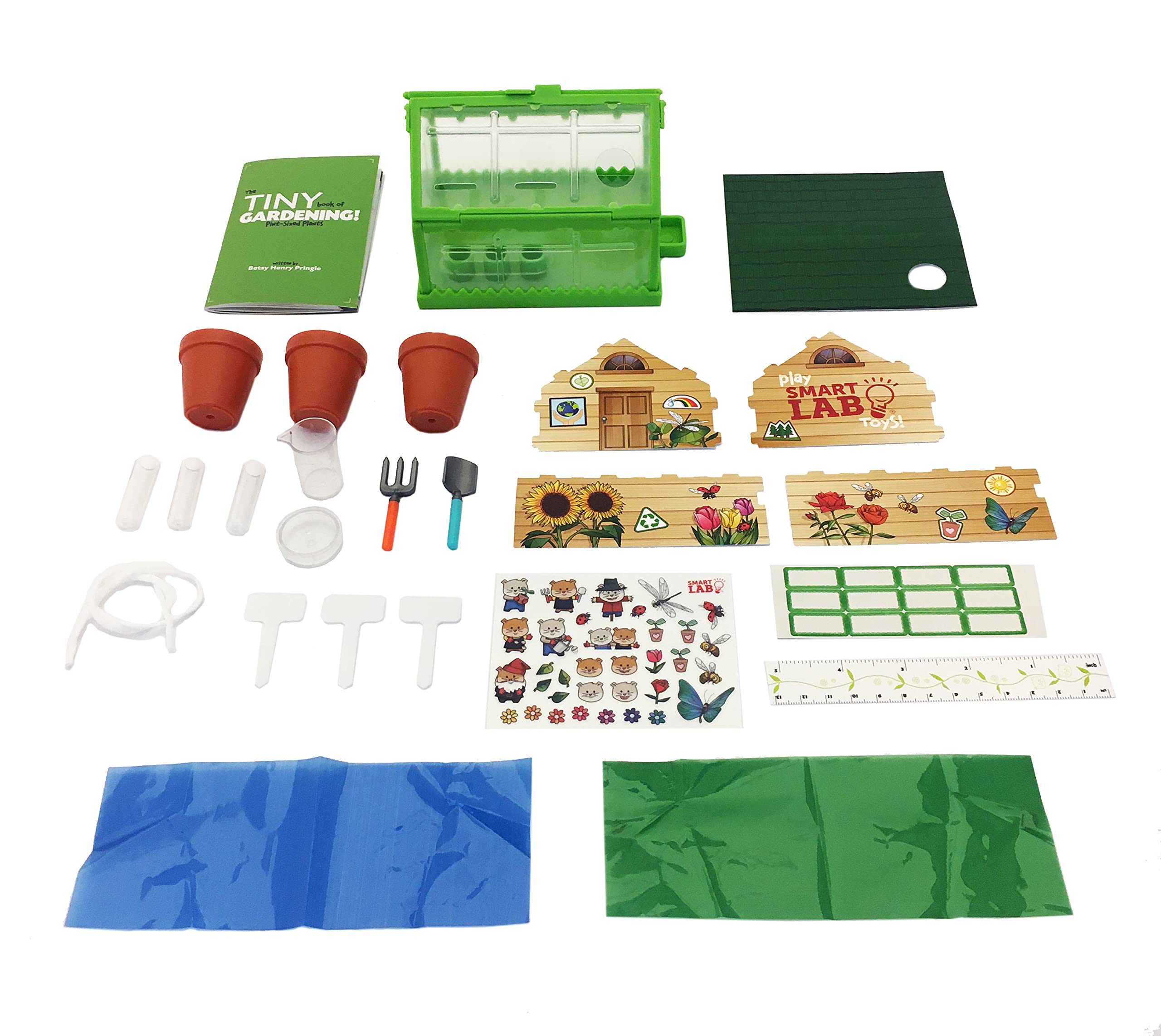 SmartLab Toys TINY Gardening with 20 Enormously Fun Growing Activities. Big Science. Tiny Tools.