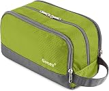 Gonex Men Toiletry Bag with Strap Sport Style Repellent Showerproof Nylon Green