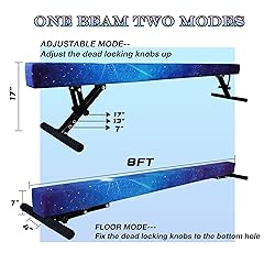 FC FUNCHEER 8FT Folding Balance Beam -Gymnastics