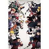 Naruto Shippuden - Face-Off Wall Poster, 34L" x 22.4W", Unframed Version
