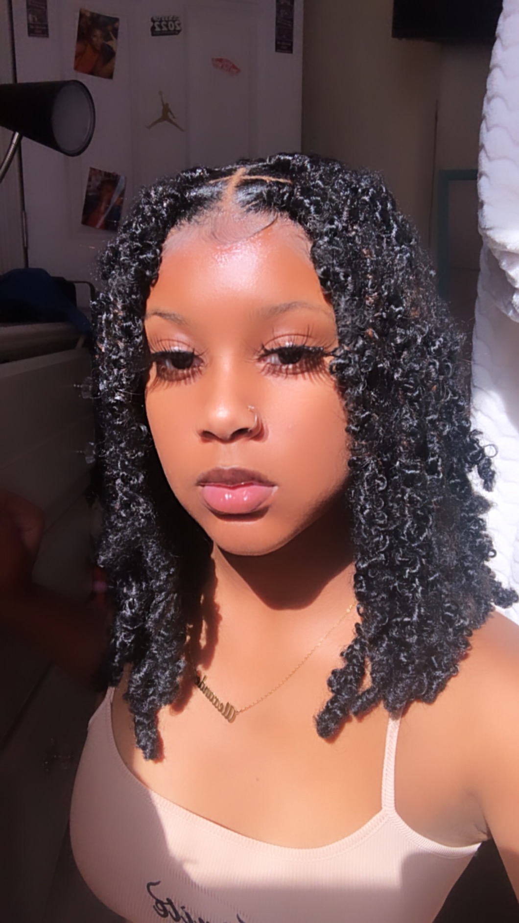 8/mo Finance ZRQ Butterfly Locs Crochet Hair 12 Inch Pretwisted