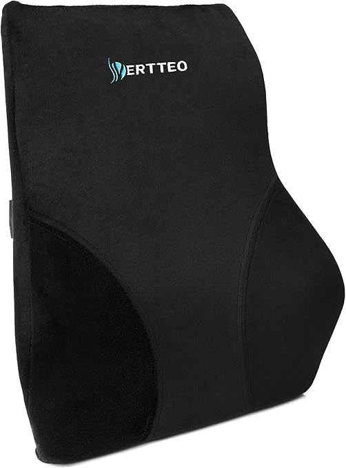 Amazon Com Vertteo Full Lumbar Black Support Premium Entire High