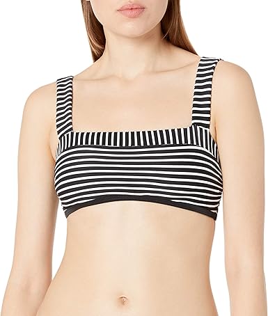 bandeau strap bikini top