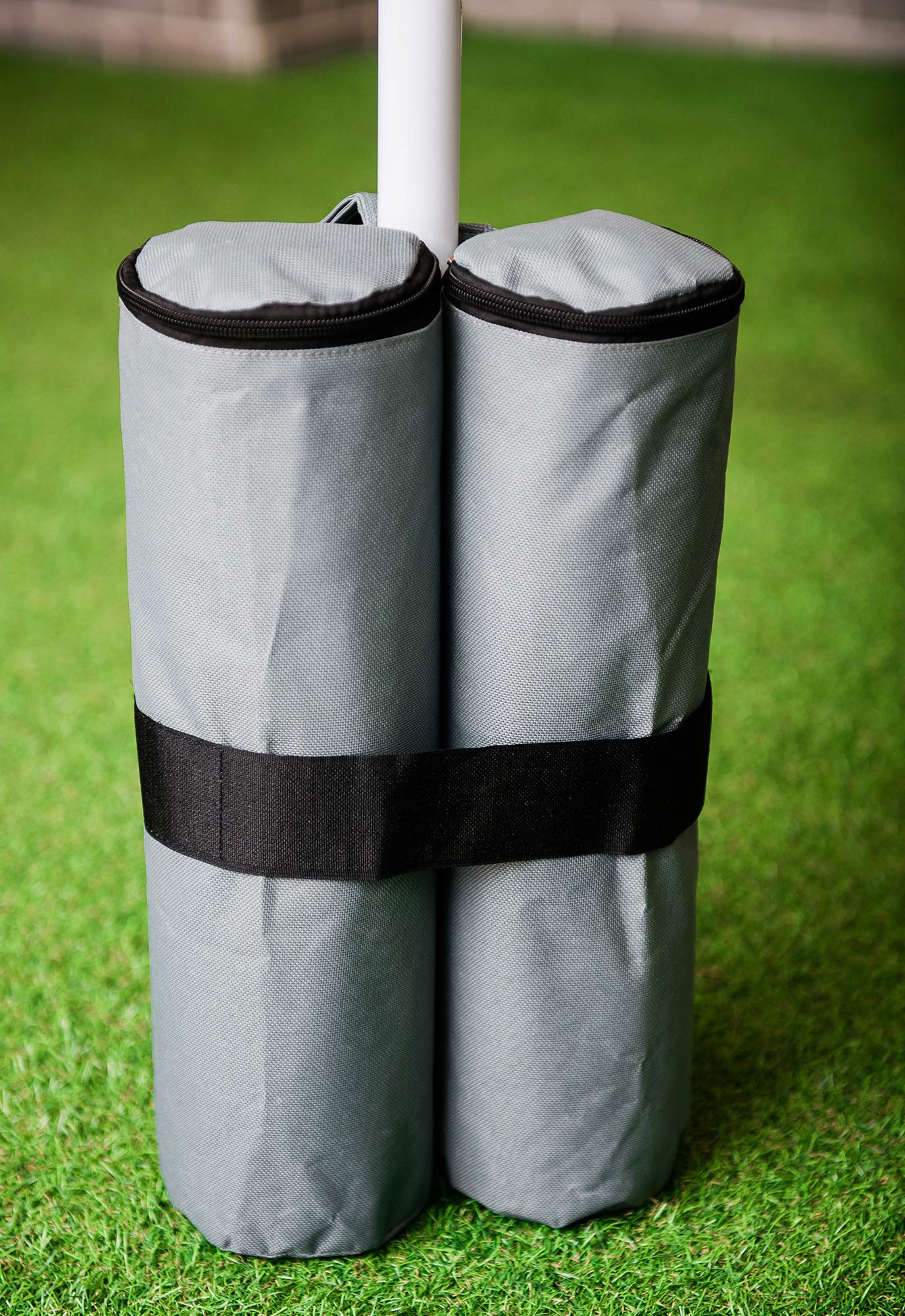 LIVIVO Set of 4 Gazebo Sand Weights Gazebo Sandbags Inc Twinleg Zip