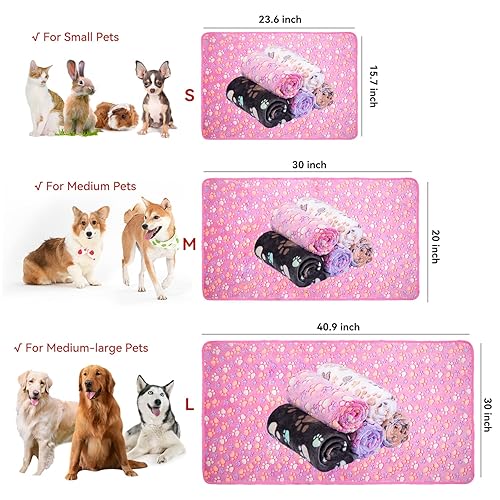 Pack Dog Blankets for Small Dogs Cat and Dog Puppy Blanket - Main Image