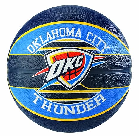 Spalding NBA Team Oklahoma City 83-513Z Balón de Baloncesto ...