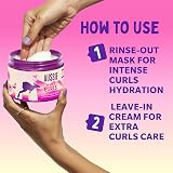 Aussie Bouncy Curls Butter Hair Mask 500ml, 2in1 Pre- & Post-Shampoo, 48H Frizz view 7