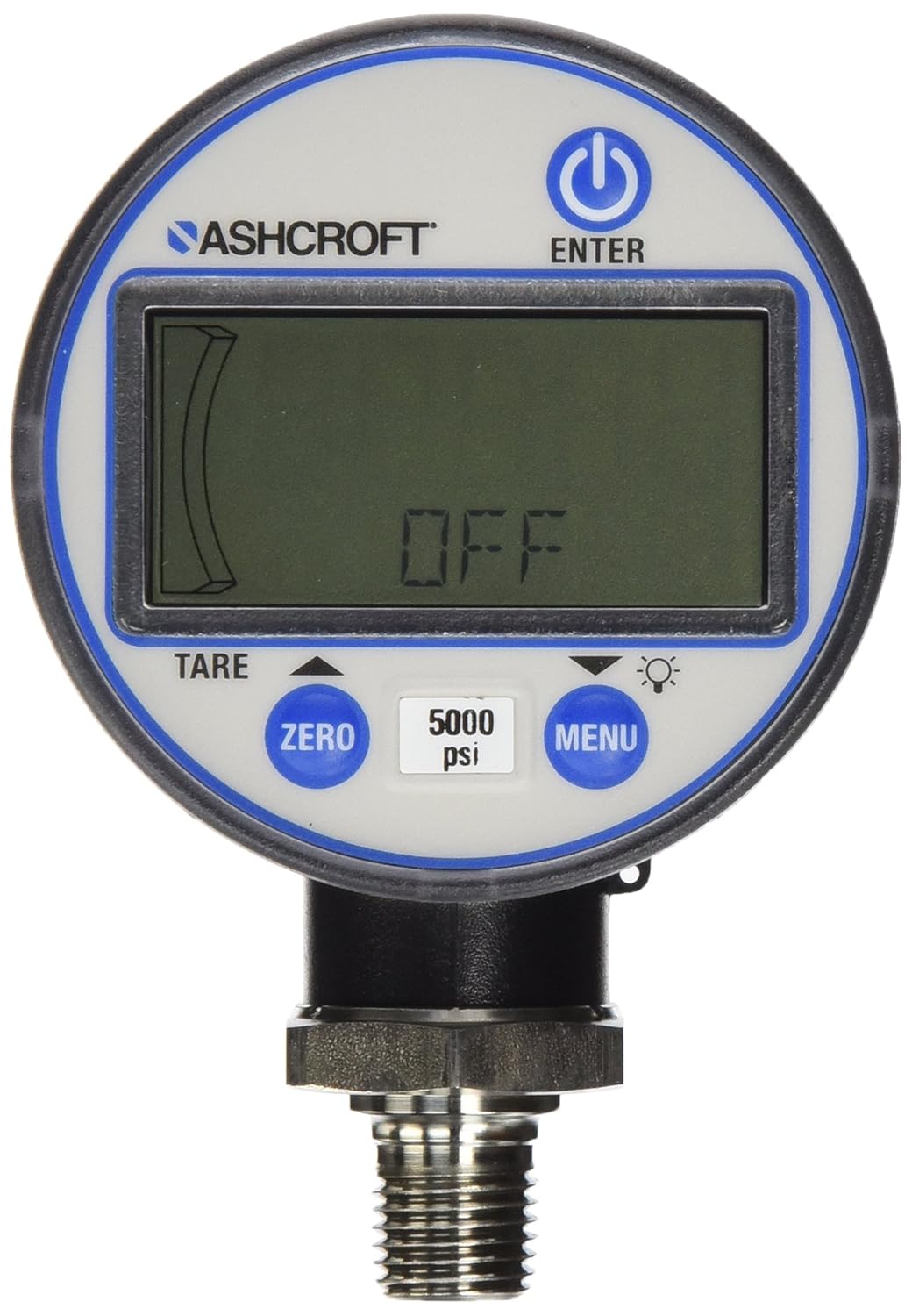 Ashcroft Type DG25 General Purpose Digital Pressure Gauge with Backlight, without Protective