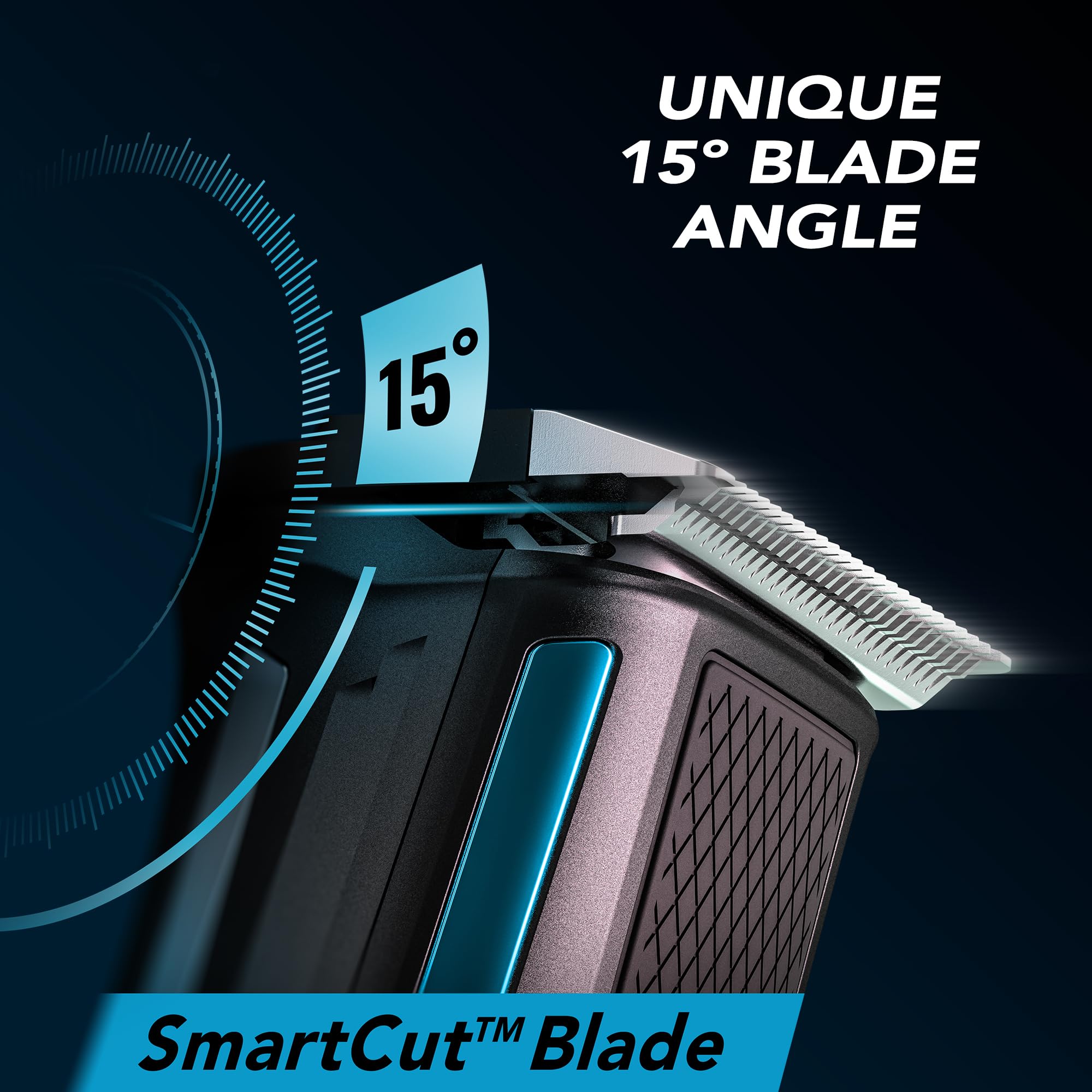 WAHL Self Clip 360 Clipper Kit - Haarschneidemaschine, kabellos, schwarz, 10 Aufsteckkämme, USB-Aufladung, langlebiger Akku, zur Heimanwendung, abwaschbarer Schneidsatz, guter Grip, sehr leicht 5