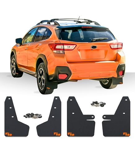 Amazon.com: Subaru 2018-2023 Crosstrek Splash Guards Mud Flaps Set