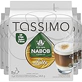Tassimo Nabob Latte Coffee Single Serve T-Discs, 8 ct Box