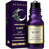 Sleep Well Roll On Essential Oil Anti Stress Calming Aromatherapy Stick Blend Lavender Bergamot Frankincense Destress Relaxat