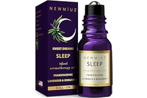 Sleep Well Roll On Essential Oil Anti Stress Calming Aromatherapy Stick Blend Lavender Bergamot Frankincense Destress Relaxat