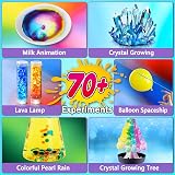 UNGLINGA 70+ Experiments Science Kit for Kids Chemistry Physics Volcano Gift view 2