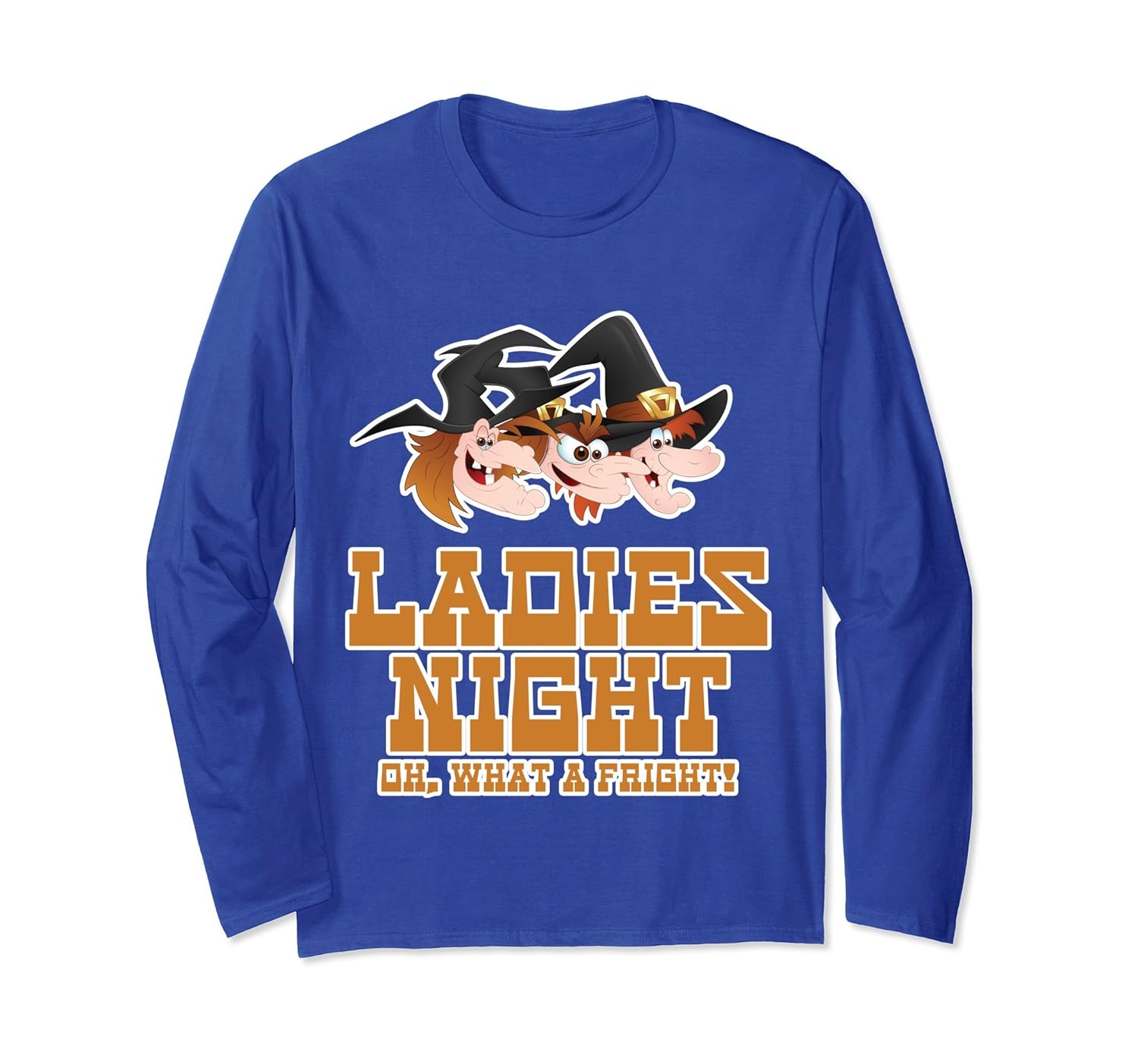 Ladies Night Halloween Long Sleeve Shirt-ANZ