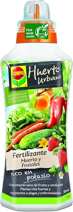 Compo 2224802011 - Fertilizante huerto y frutales, 1000 ml: Amazon ...