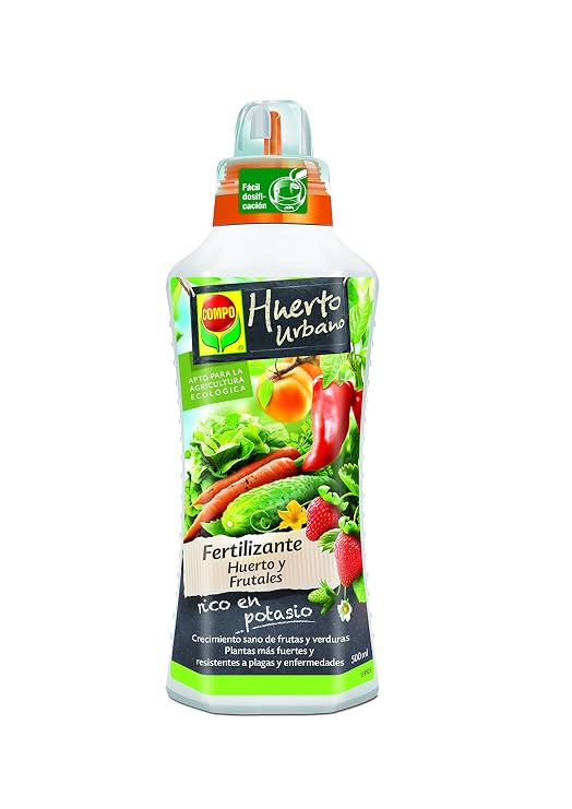 Compo 2141202011 Fertilizante Huerto Y Frutales 500 ml, 23x7x6.3 ...