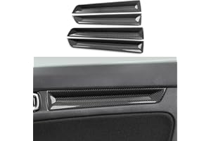 BRMYL Car Inner Door Handle Strips Cover Decals for 2022 2023 2024 2025 Honda Civic 11th Gen Accessories ABS Carbon Fiber Interior Stickers