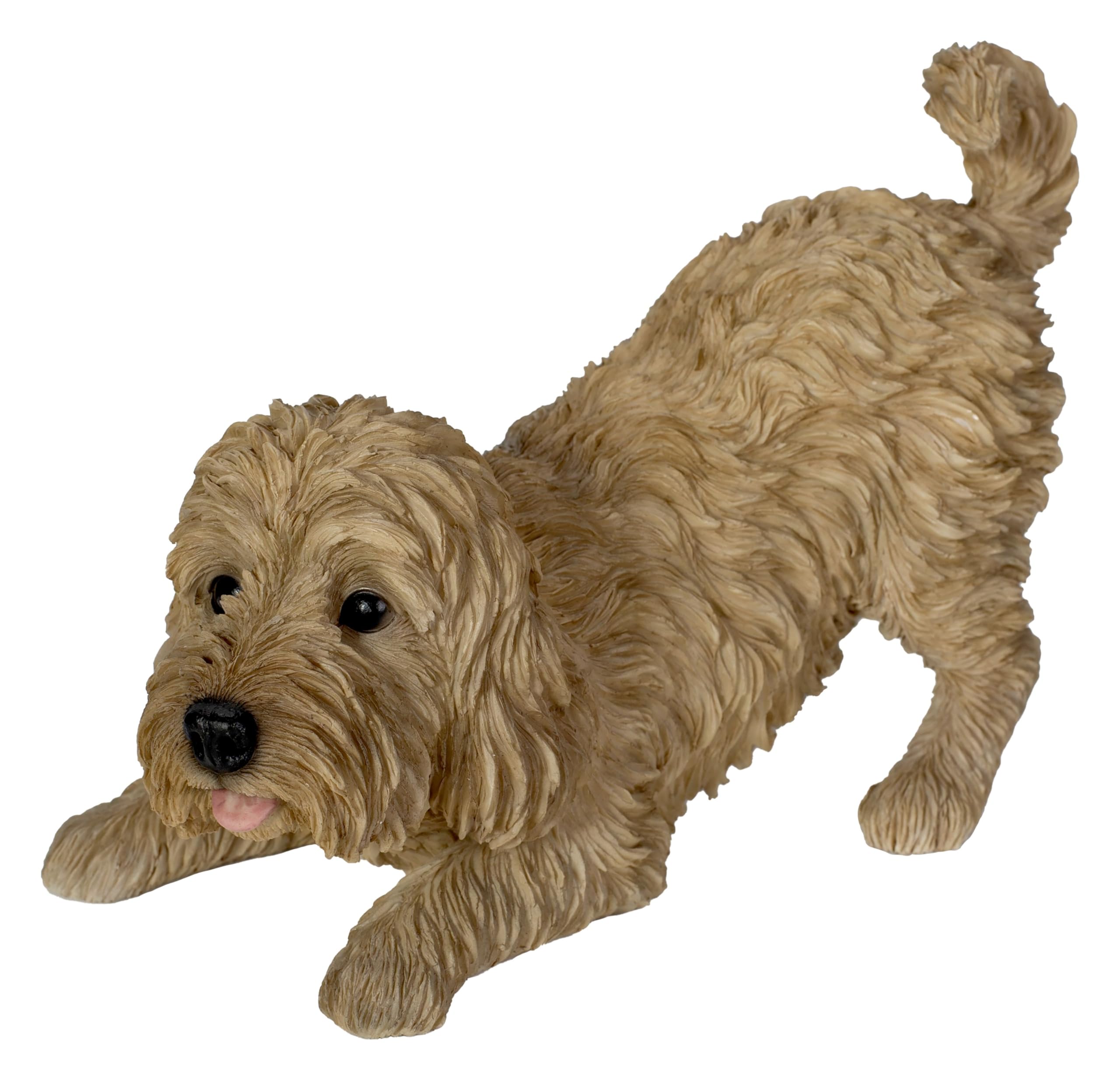 Vivid Arts - Active Pups Golden Cockapoo Ornamnet - AP-CKP5-D