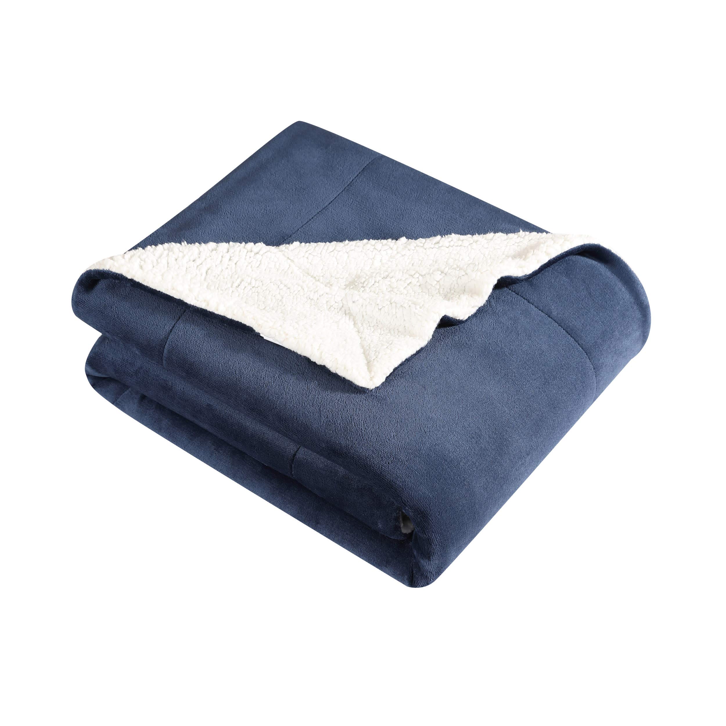 Eddie Bauer Ultra Plush Collection Throw Blanket Reversible Sherpa F | amzdealz
