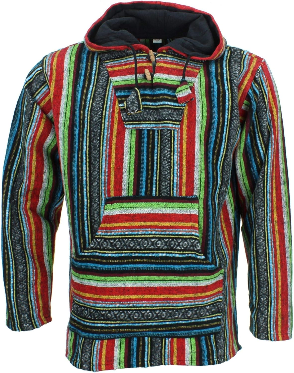 LOUDelephant Brushed Cotton Baja Hoodie Amazon.co.uk Clothing