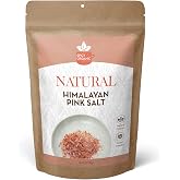 SPICY ORGANIC Natural Himalayan Salt-Non-GMO, Gluten-Free Pink Himalayan Salt-Rich in 80 Minerals and Elements, 4 Oz.
