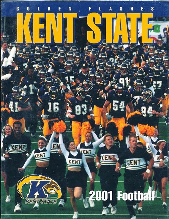2001 Kent State football media press guide CFBmg30 Sports