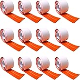 RE-U-Zip Mounting Strip Refills |12 Pack | for Use with RE-U-Zip Reusable Dust Barrier Zippers & Magnetic Entry Strips | Cost