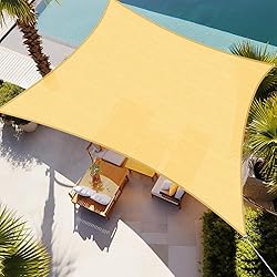 Shade&Beyond 15'x15' Sun Shade Sail Canopy