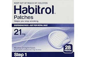 Habitrol Novartis Nicotine Transdermal System Stop Smoking Aid Patches - 28 Each (Step 1 - 21 Mg)