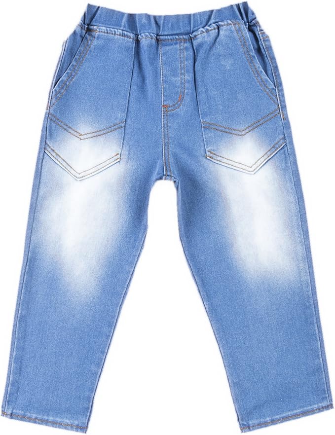 Loose Kids Boys Winter Husky Denim Boys Jeans Pants Boys