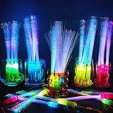 ZAIBIER Pack Of 6 Fibre Optic Wands For Kids 3 Modes Light Up 7 Colours view 6