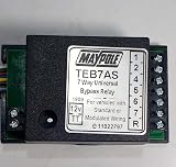Maypole 12V 7 Way Bypass Relay with Audible Buzzer Trailer Caravans view 6