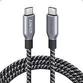 Anker Prime USB C to USB C Cable, 240W Fast Charging Durable Cable (6 ft) | USB 2.0 Upcycled-Braided Nylon, 100-Year Bend Durability for iPhone 18 / 17 Series, MacBook, Galaxy, and More