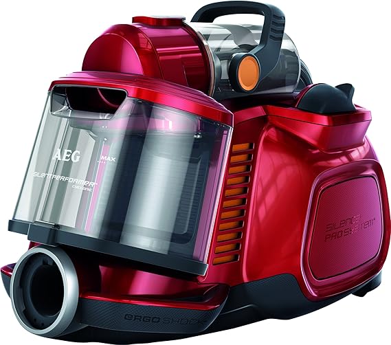 AEG ASPC7120 SilentPerformer Cyclonic All Floor Bagless Cylinder Vacuum