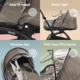 Stokke YOYO Newborn Shell Rain Cover All-Weather Compatible with YOYO Frame view 3