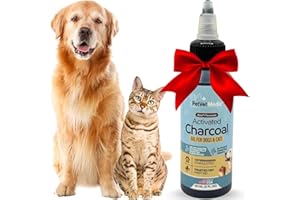 PETVET MEDIC Pet Vet Flavored Activated Charcoal Gel for Dogs & Cats (60ml Bottle), Dog First Aid Activated Charcoal, Absorbs Toxins, Supports Poisoning, Diarrhea & Gas Relief, Emergency Pet Dog Supplies (Beef)