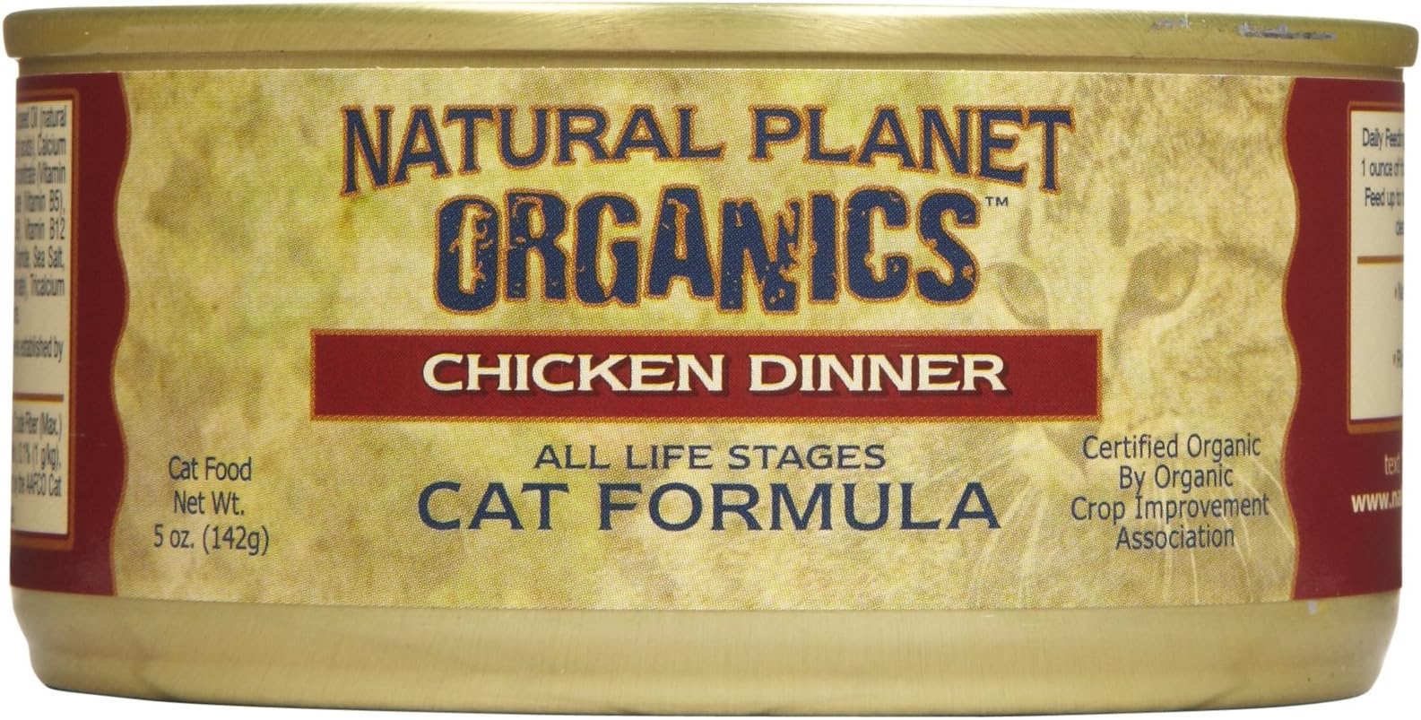 Natural Planet Organics Chicken Dinner Cat Food - 12X5 Oz