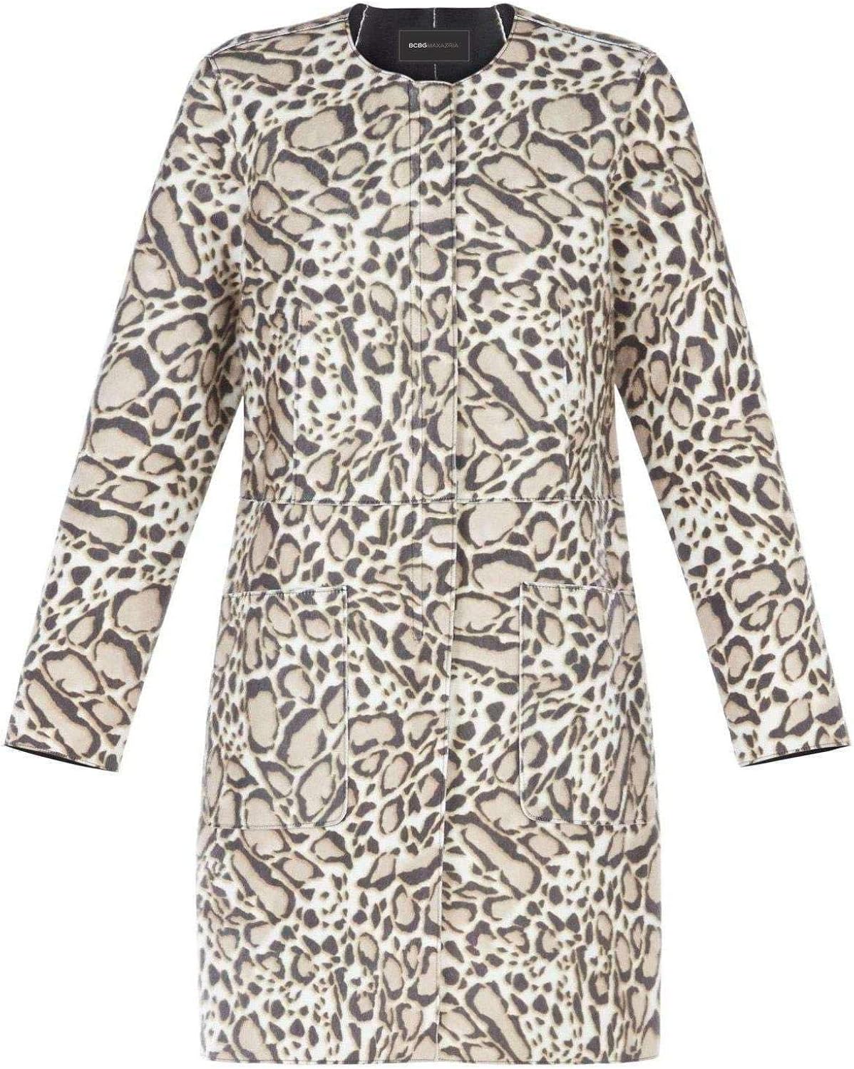 bcbgmaxazria faux fur coat