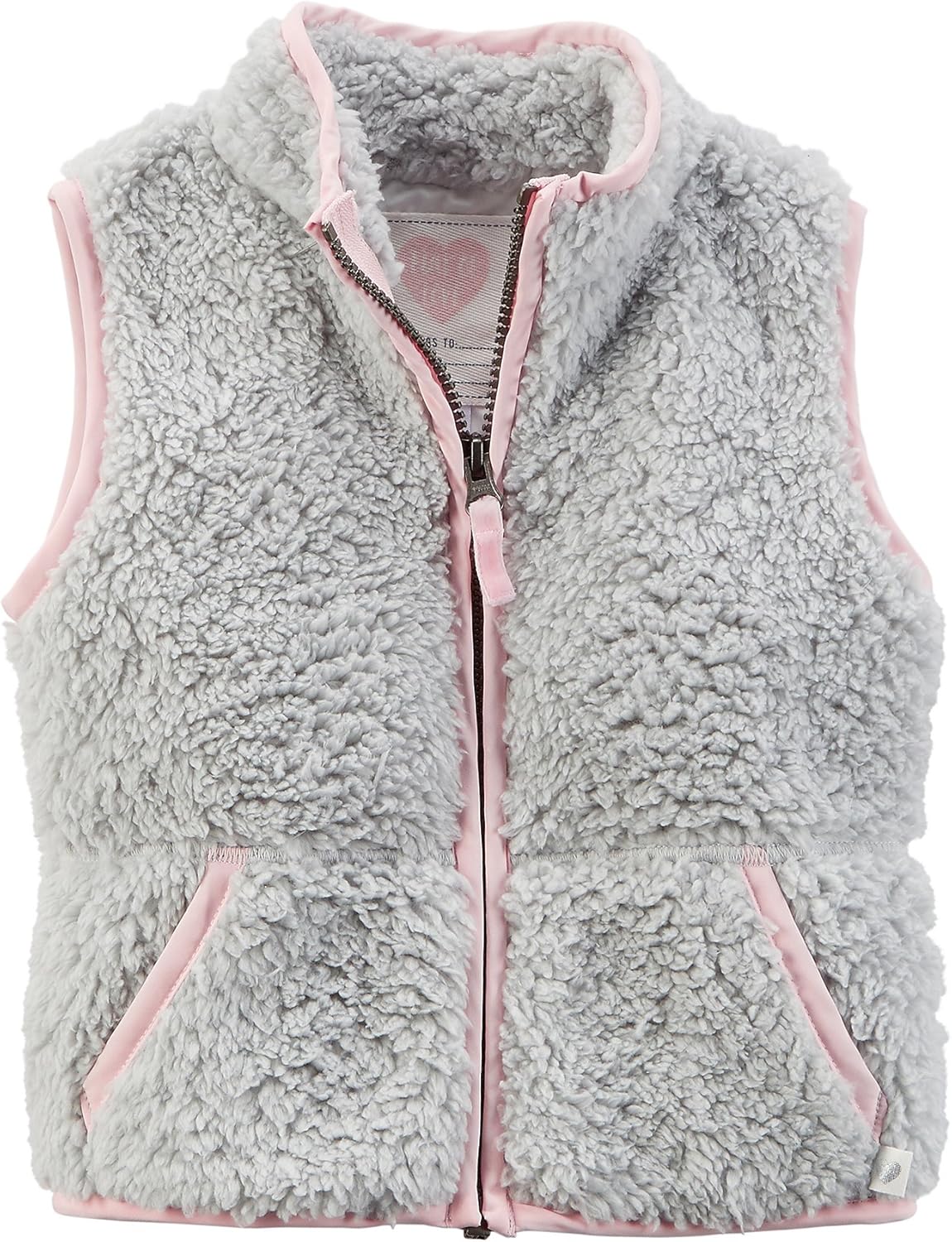 Carter's Girls' 2T6X Sherpa Vest 5 Clothing