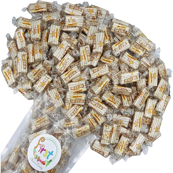 SweetGlob Caramelo De Mantequilla De Maní Crujiente